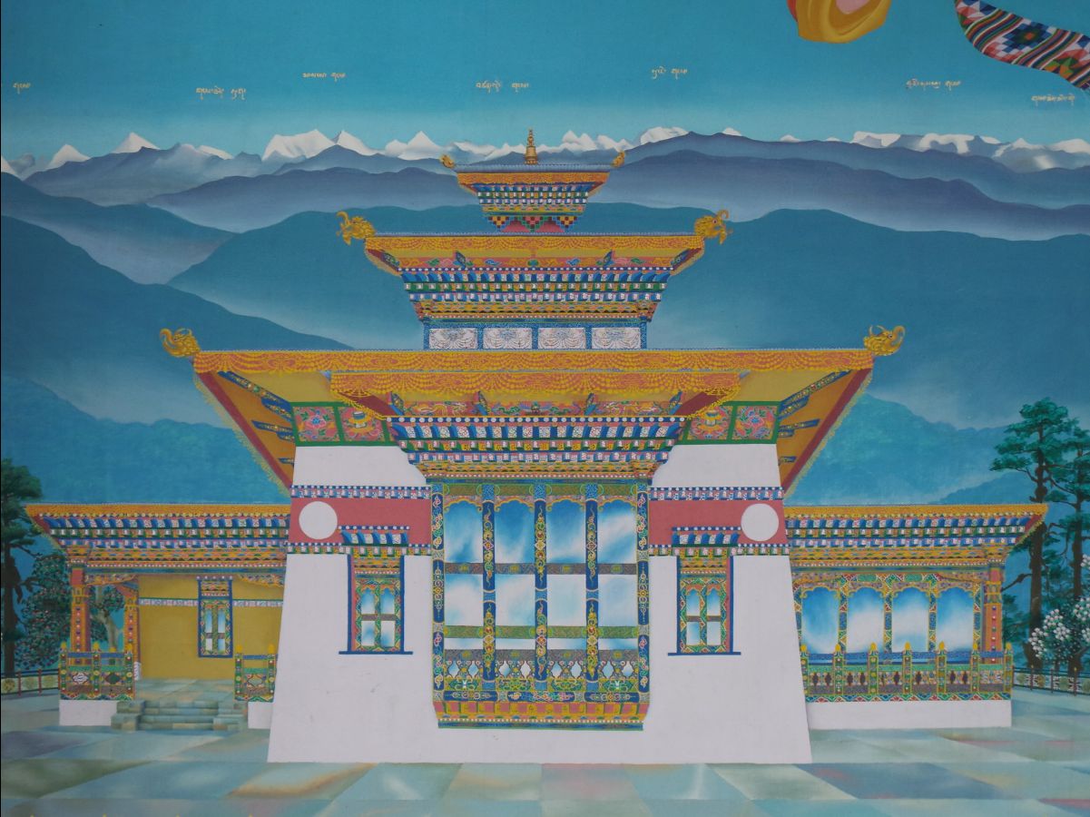 Douchla pass new monestary11